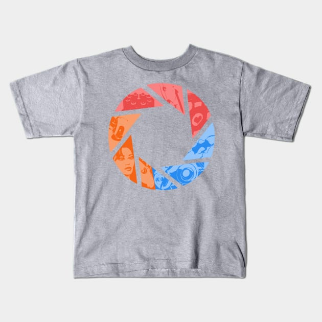 Aperture Kids T-Shirt by skelico